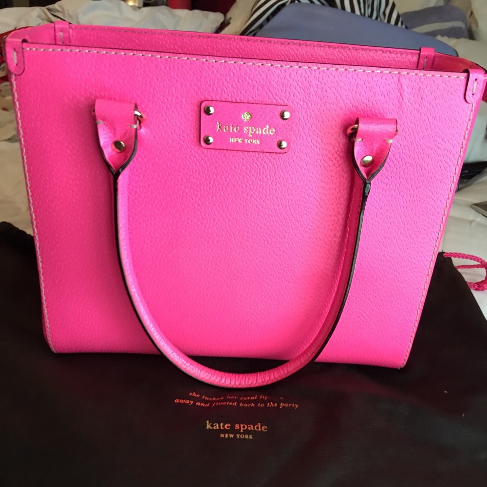 Hot Pink Kate Spade Handbag